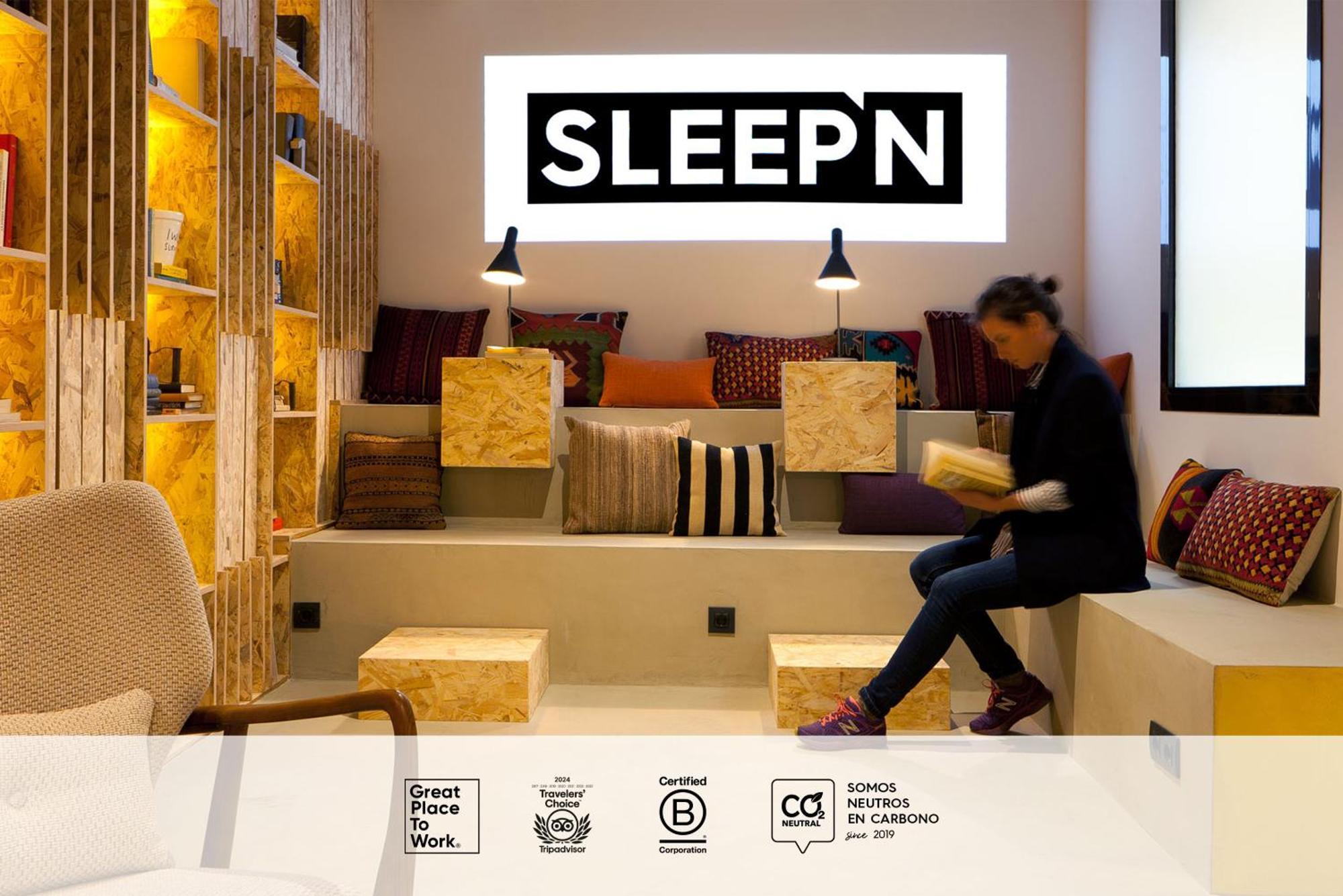 Hotel Sleep'N Atocha - B Corp Certified Madrid Exteriér fotografie